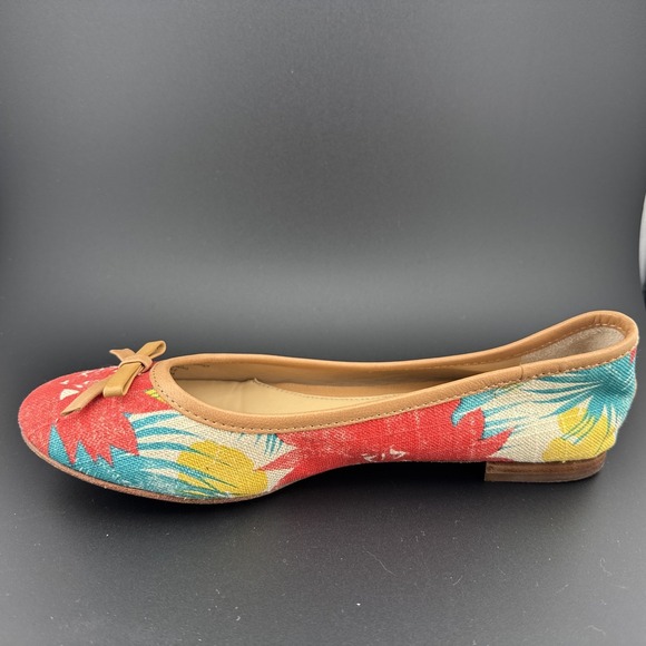 ANTONIO MELANI Shoes - Antonio Melani Women's Leather Floreal Ballet Flats Size 6.5M